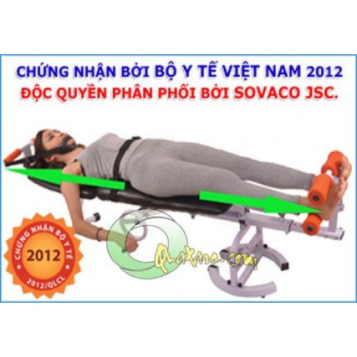 GIƯỜNG KÉO CỘT SỐNG TRACTION BENCH S689